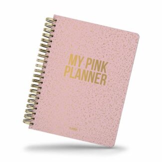 My pink planner te bestellen bij adem en lach de webshop voor edelstenen, sieraden, cadeaupakketten en thee.